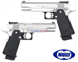 Страйкбольный пистолет Marui HI-Capa 5.1 Custom Dual stainless Silver